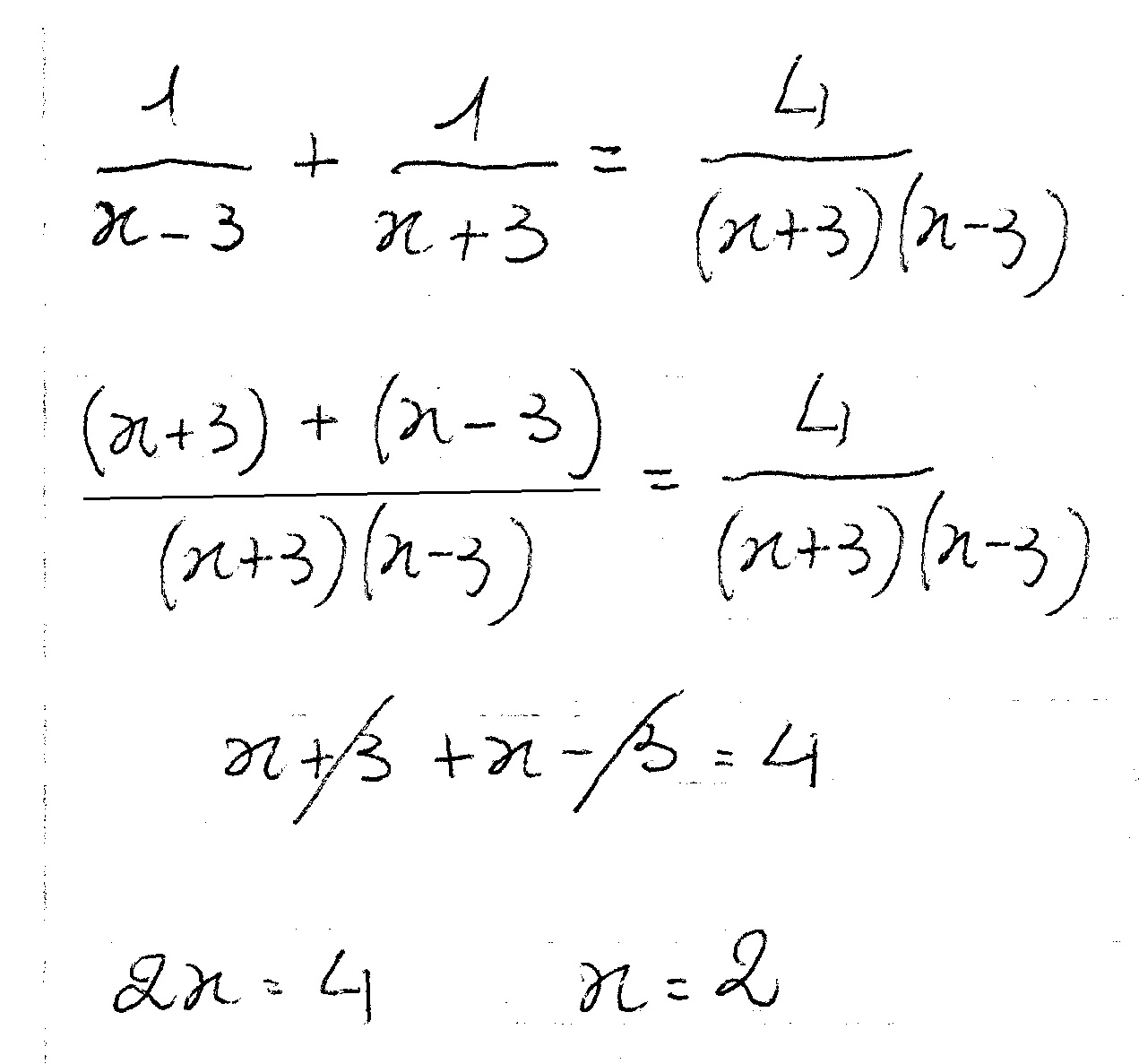 how-do-you-solve-for-x-if-1-x-3-1-x-3-4-x-2-9-socratic